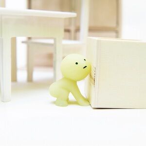 Smiski Glow in the Dark Lift Book Stand Figurine